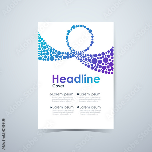 Business cover. Template la...
