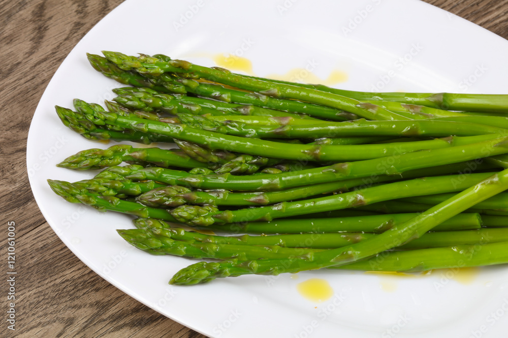 Boiled asparagus Boiled asparagus