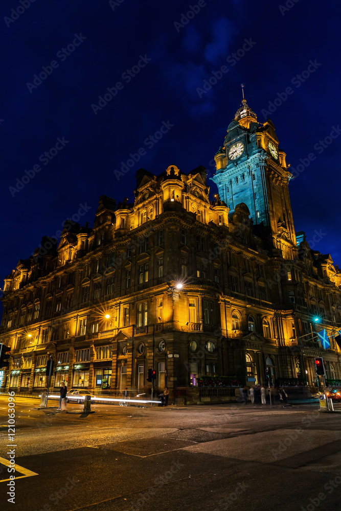 Balmoral Hotel in Edinburgh, Scotland