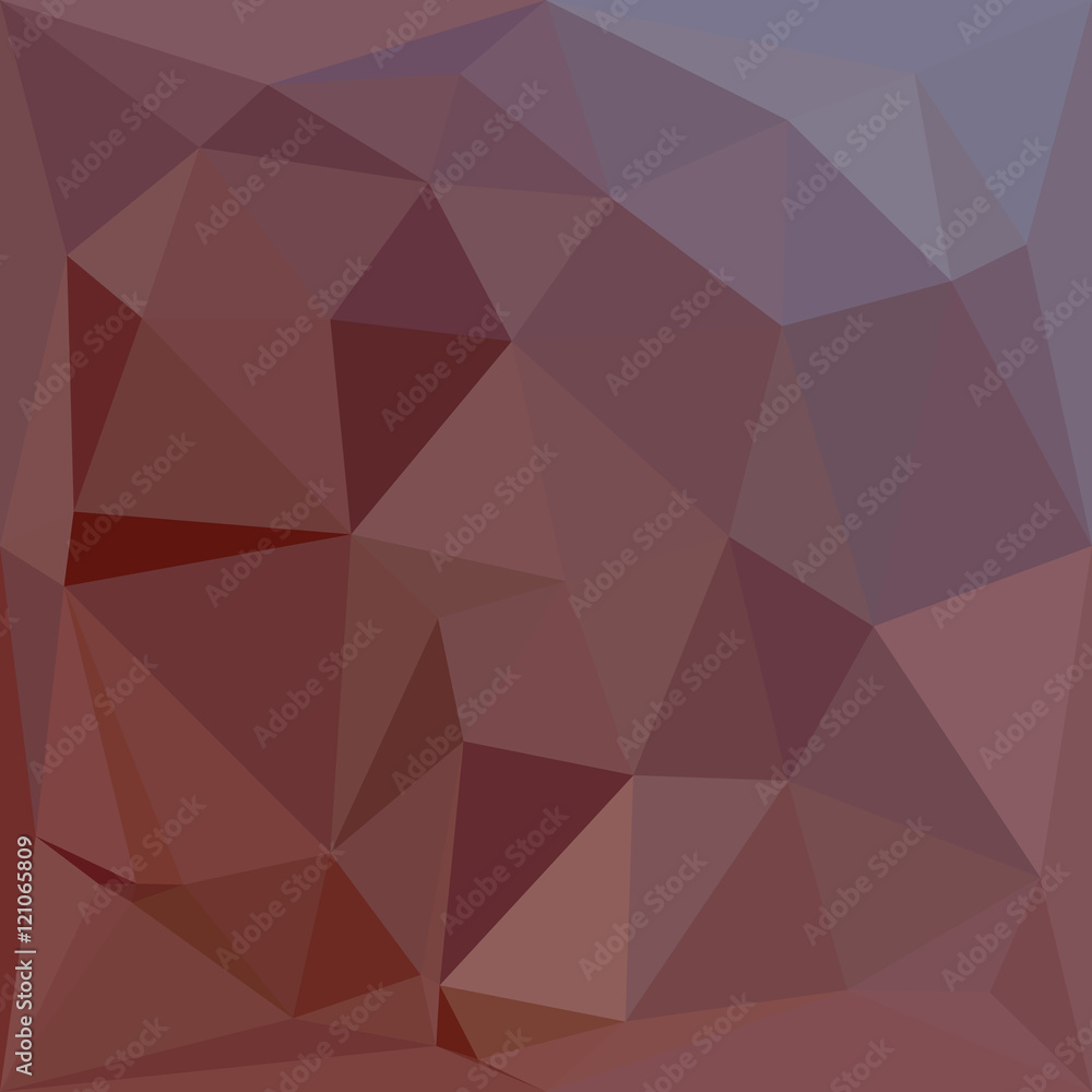 Fototapeta premium Indian Red Abstract Low Polygon Background