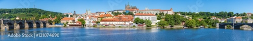 Prague panorama city skyline