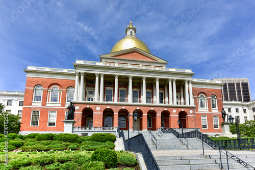 Obraz na plátne Massachusetts State House in Boston