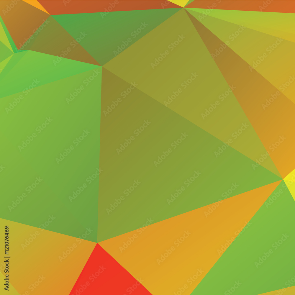 Multicolor polygonal illustration background texture