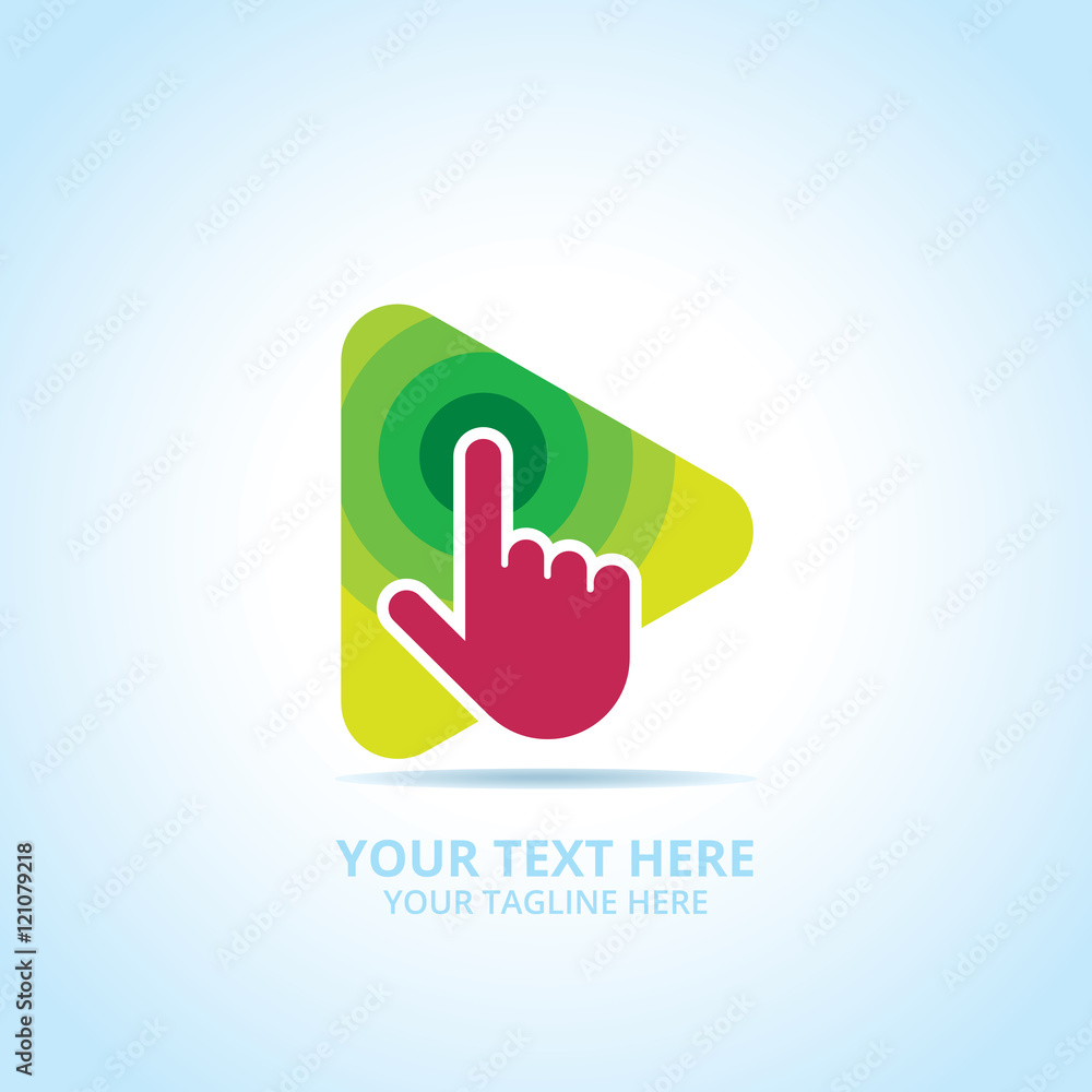 Abstract play logo, design concept, emblem, icon, flat logotype element for template.
Abstract play logo, design concept, emblem, icon, flat logotype element for template.
