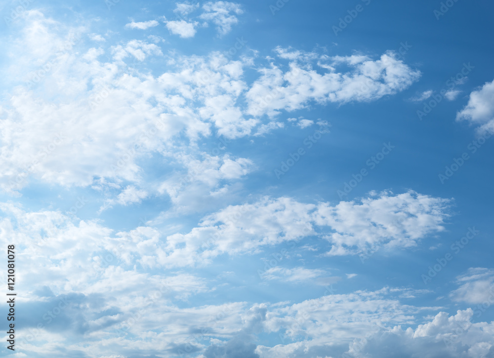 Obraz premium Clouds and blue sky background