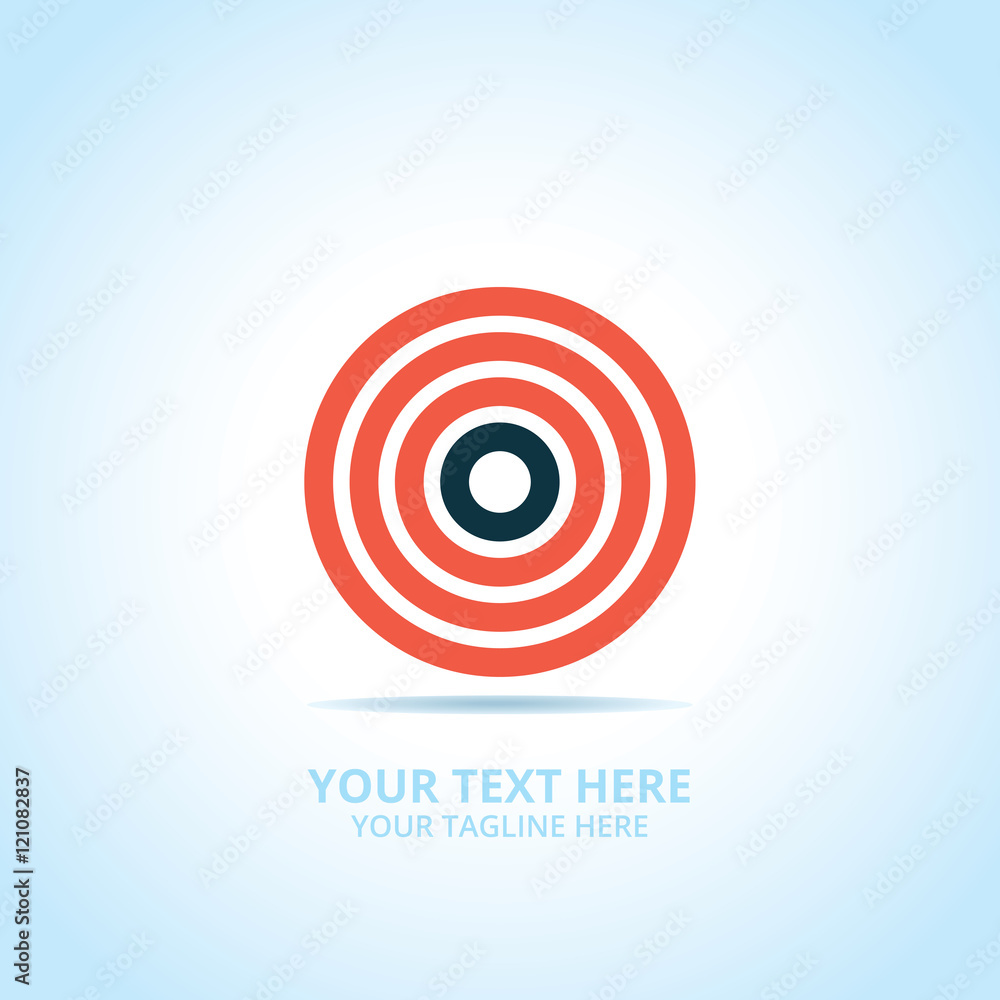 Abstract signal logo, design concept, emblem, icon, flat logotype element for template. Abstract signal logo, design concept, emblem, icon, flat logotype element for template.