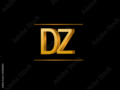 DZ Initial Logo for your startup venture