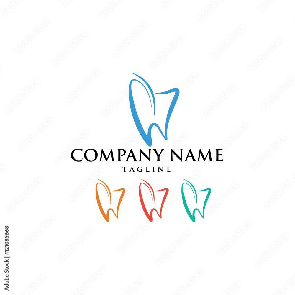 Dental Dentist Tooth Logo Icon Vector Dental Dentist Tooth Logo Icon Vector