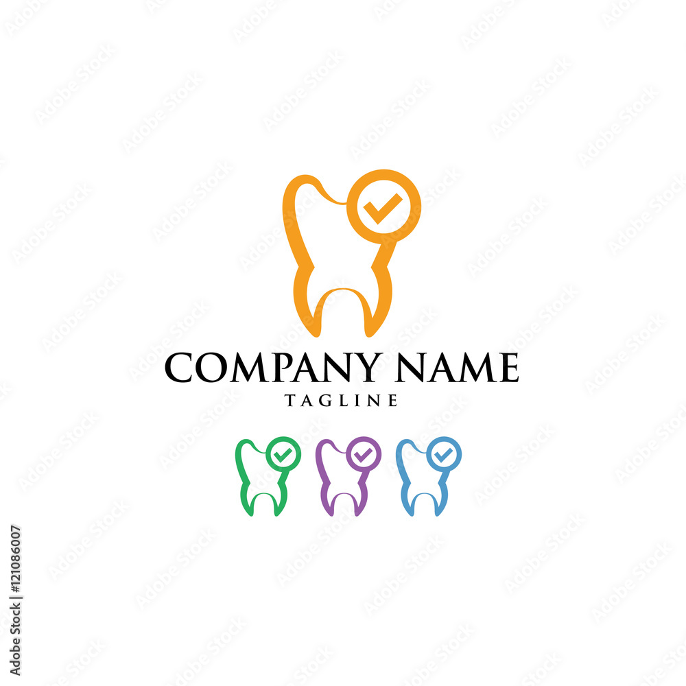 Dentist Dental Tooth Logo Icon Vector Dentist Dental Tooth Logo Icon Vector