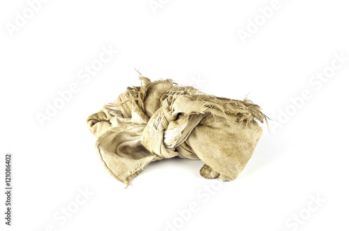 smell rag isolated