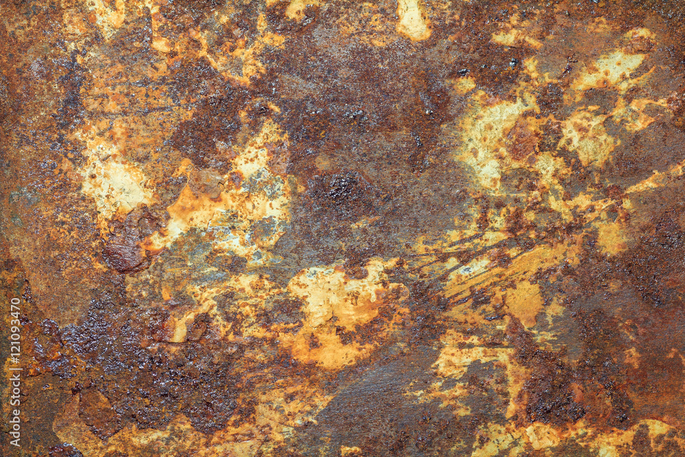Rusty metal texture or rusty metal background. Grunge retro vintage of rusty metal plate for design with copy space for text or image. Rusty metal texture or rusty metal background. Grunge retro vintage of rusty metal plate for design with copy space for text or image.
