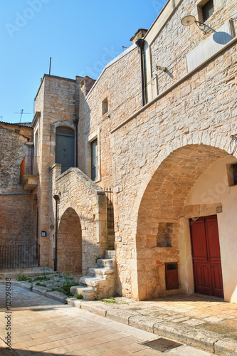 Alleyway. Sammichele di Bari. Puglia. Italy.