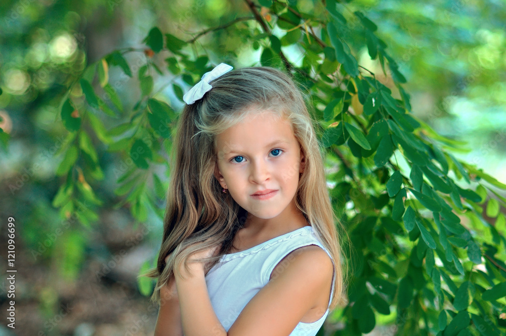 Cute little girl Cute little girl