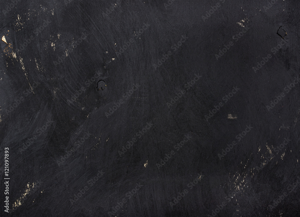 Black painted plywood texture, background and wallpaper Stock Photo
