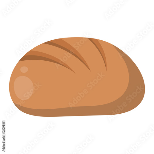 Bread isolated on white background. Bread vector food and fresh tasty. Bread ...