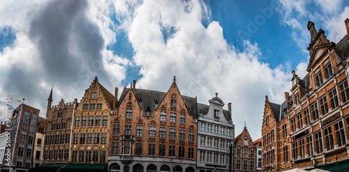 Immeubles de Grand-place de Bruges la Venise du Nord