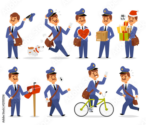 Postman character vector set.