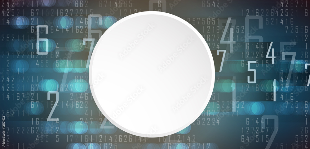 Obraz premium Digital technology world. Business virtual concept. Vector background