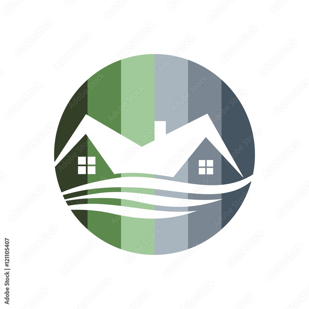 Real Estate, Industrial and Commercial Building Stock Vector | Adobe Stock