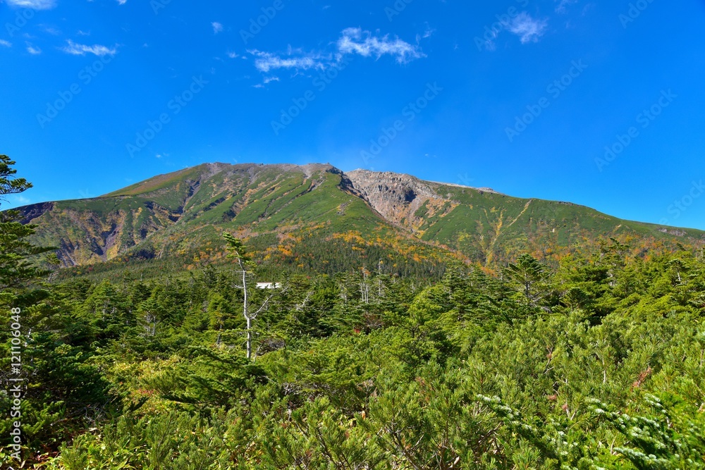 Obraz premium 秋の御嶽山