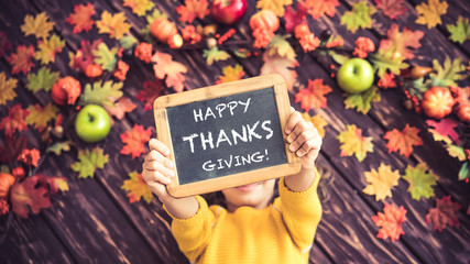 Autumn Thanksgiving Holiday Concept