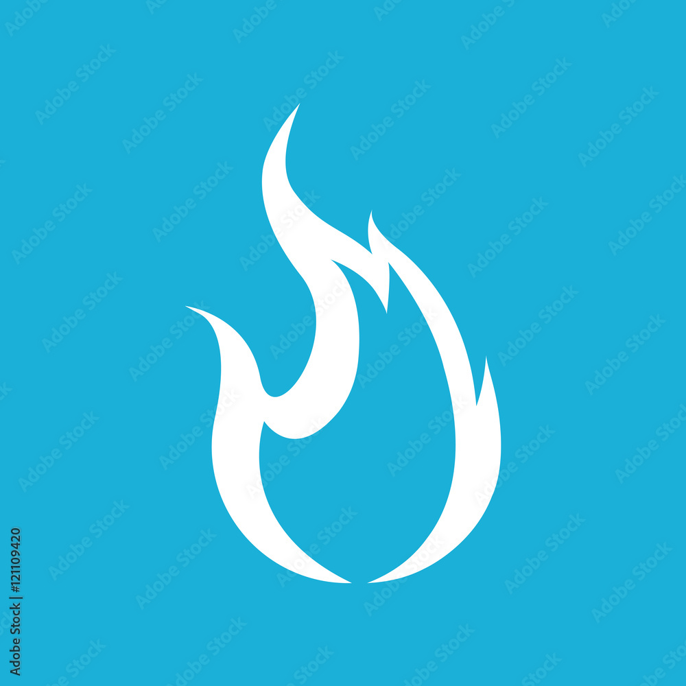 Fire flames icon - Vector Fire flames icon - Vector