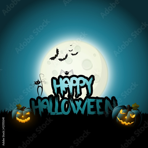 Halloween Vector Design.
