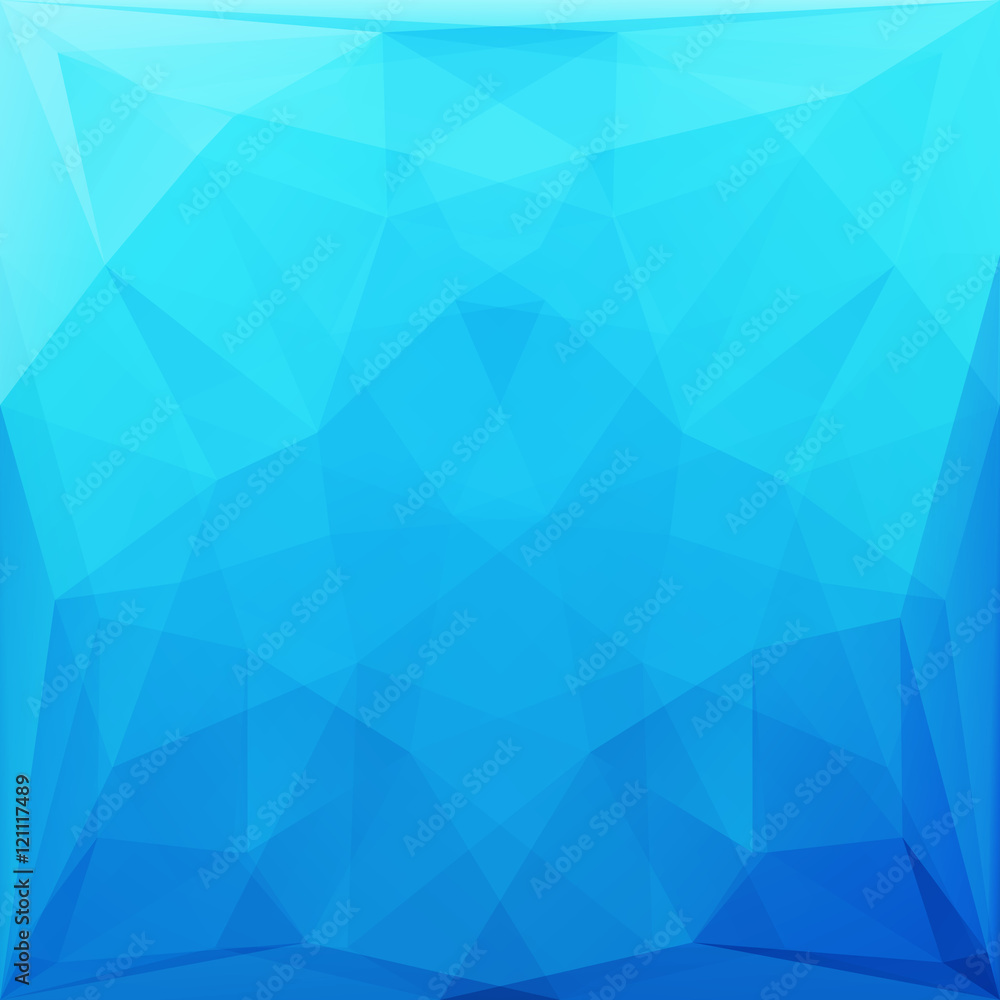 Obraz premium Abstract low poly geometric background with triangles
