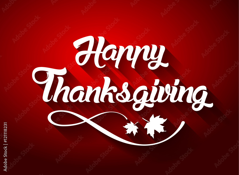 Thanksgiving greeting card with Thanksgiving greeting card with