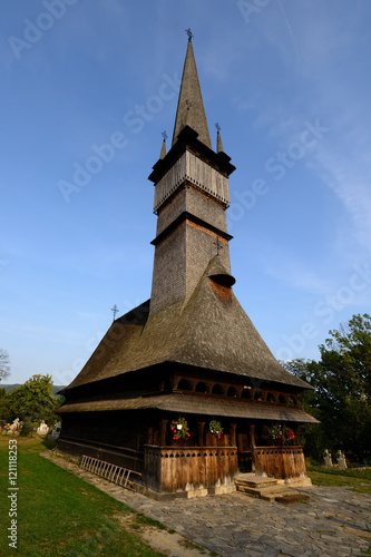 One of the highest wooden churches in Europe, Romania
