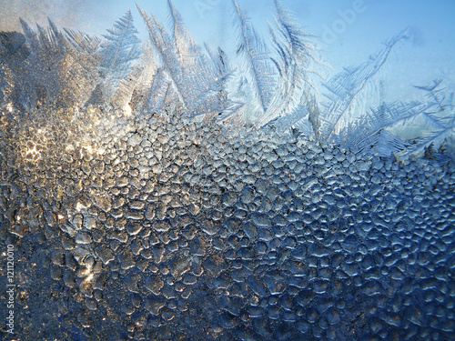 Принти на полотні Ice pattern