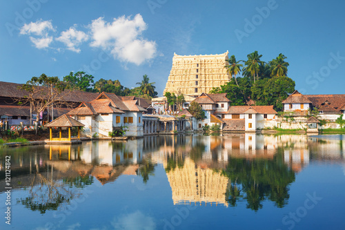 Sri Padmanabhaswamy temple in Trivandrum Kerala India