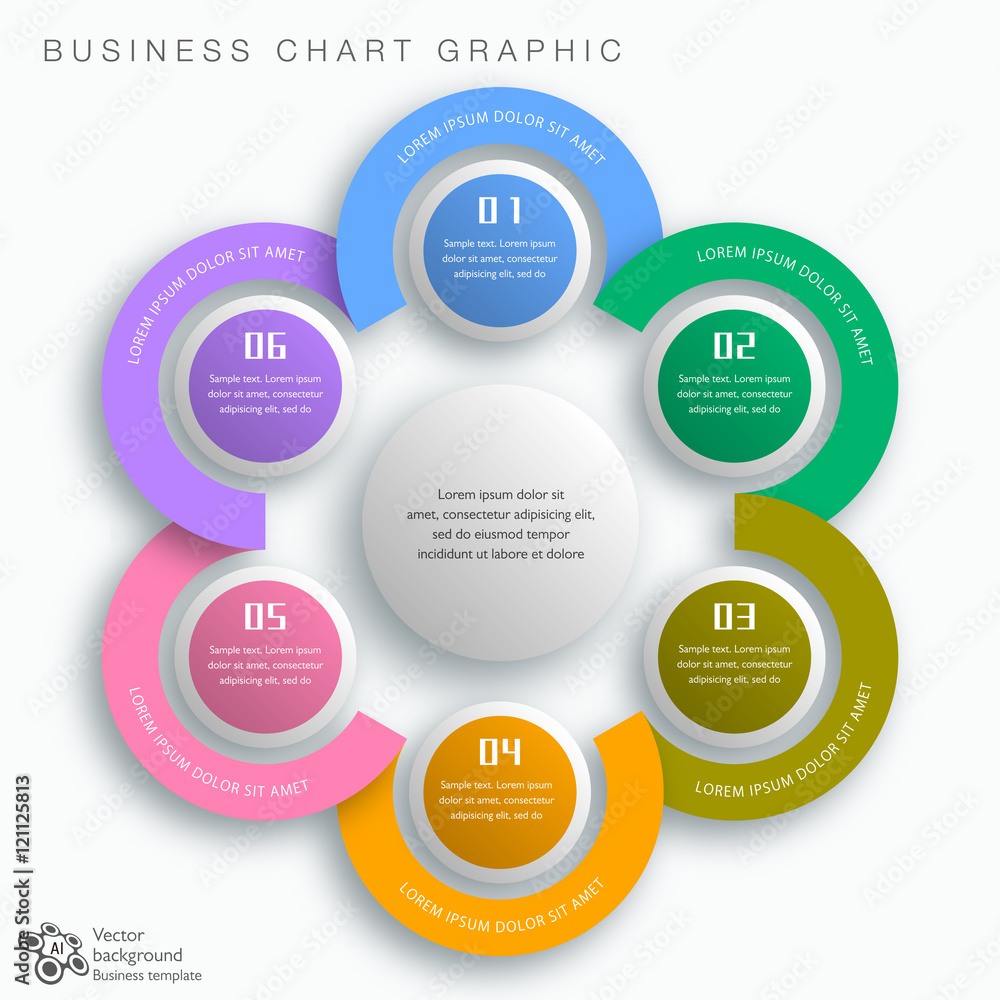 6-Step Process #Vector Graphic 6-Step Process #Vector Graphic