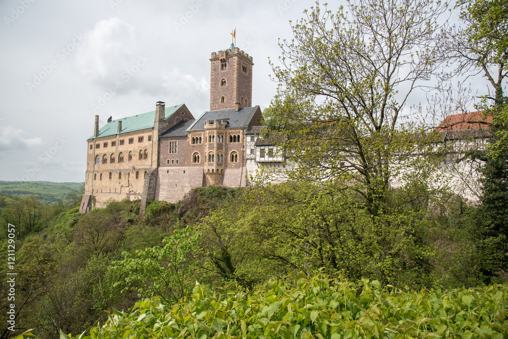 Die historische Wartburg zu Eisennach in Thühringen