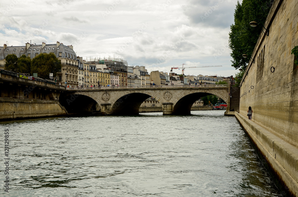 River Sena in Paris, France