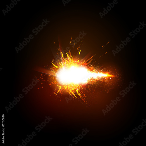 Spark Effect Sparkling stars light effect easy editable