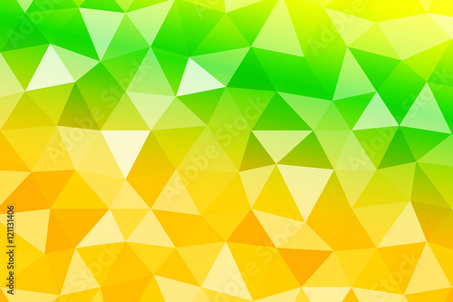 Bright color crumpled background abstract triangles. summer. composition. Vector illustration of a gradient.