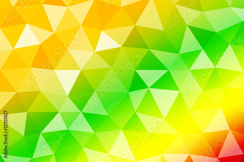 Bright color crumpled background abstract triangles. summer. composition. Vector illustration of a gradient.