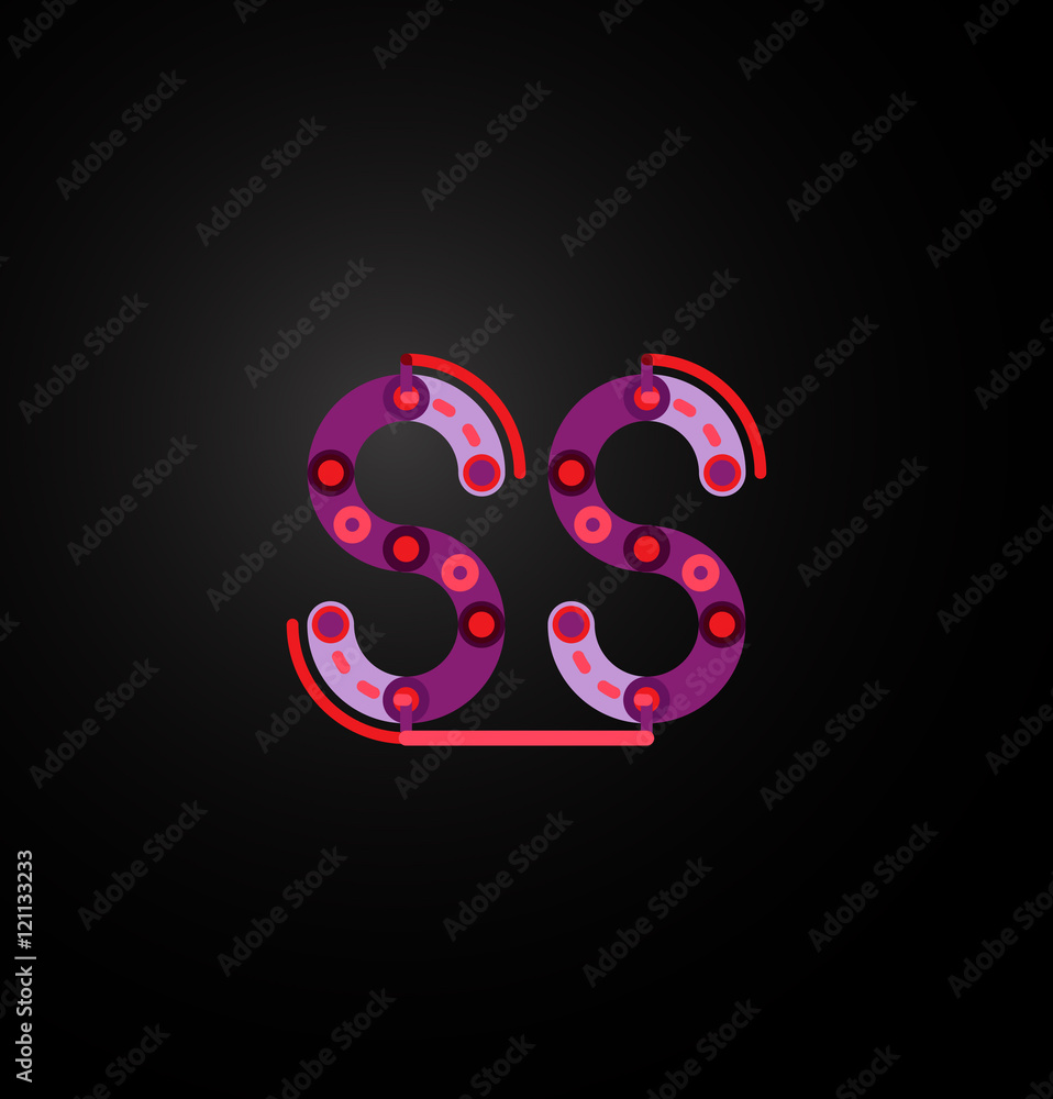 Fototapeta premium Vector letter logo