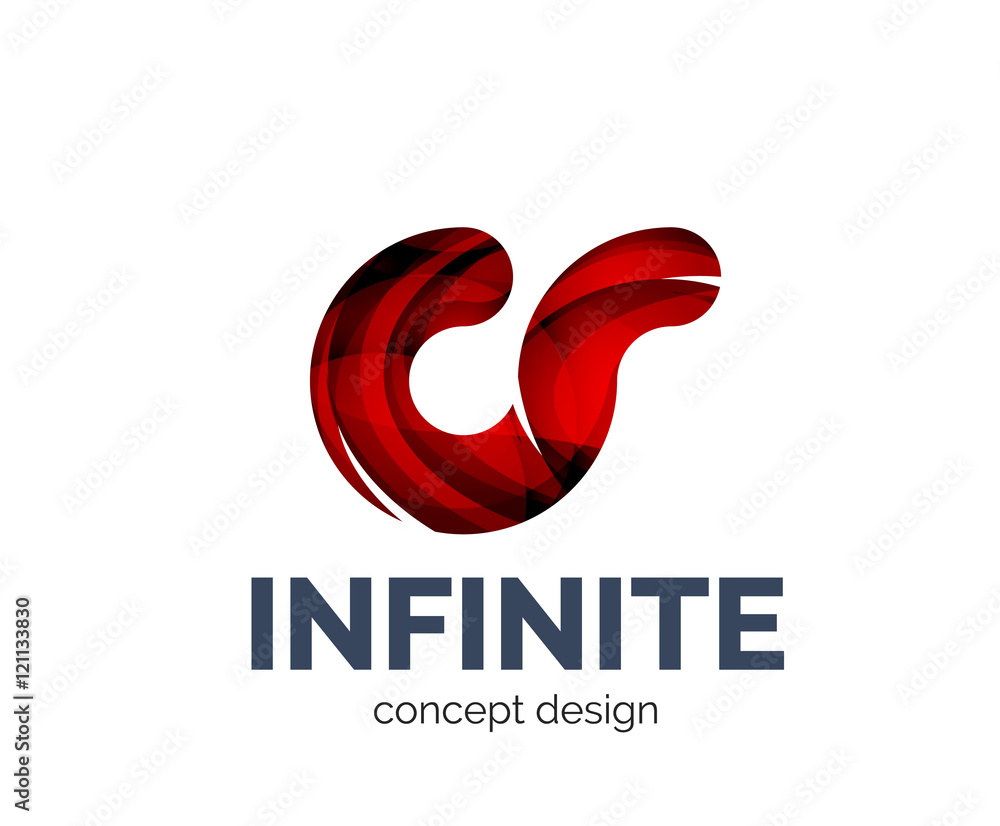 Infinite logo business branding icon Infinite logo business branding icon