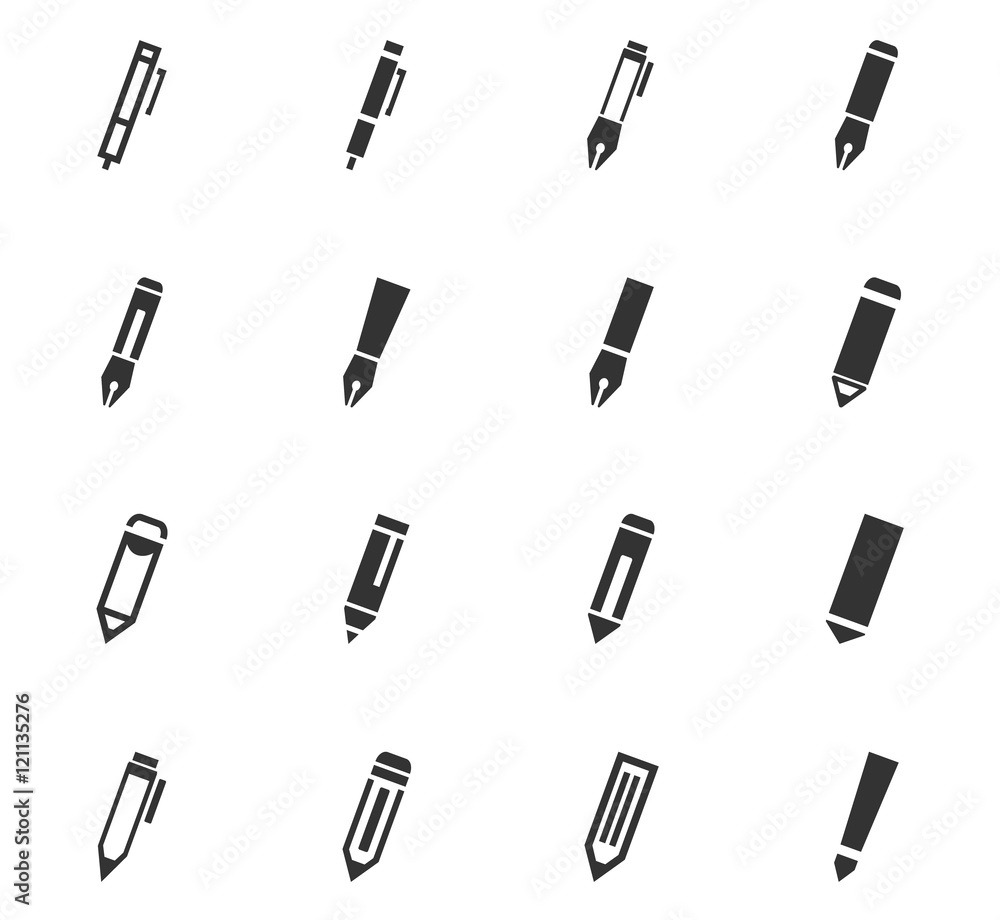 Edit icon set Edit icon set