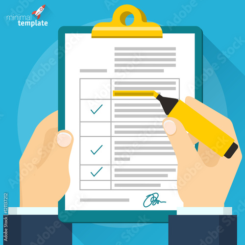 Vector concept for data form.