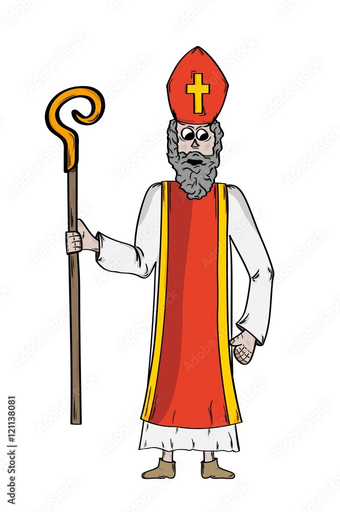 Saint Nicholas in bishop's clothing