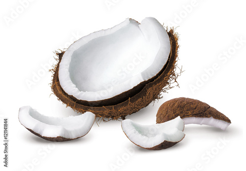 Coconut pieces