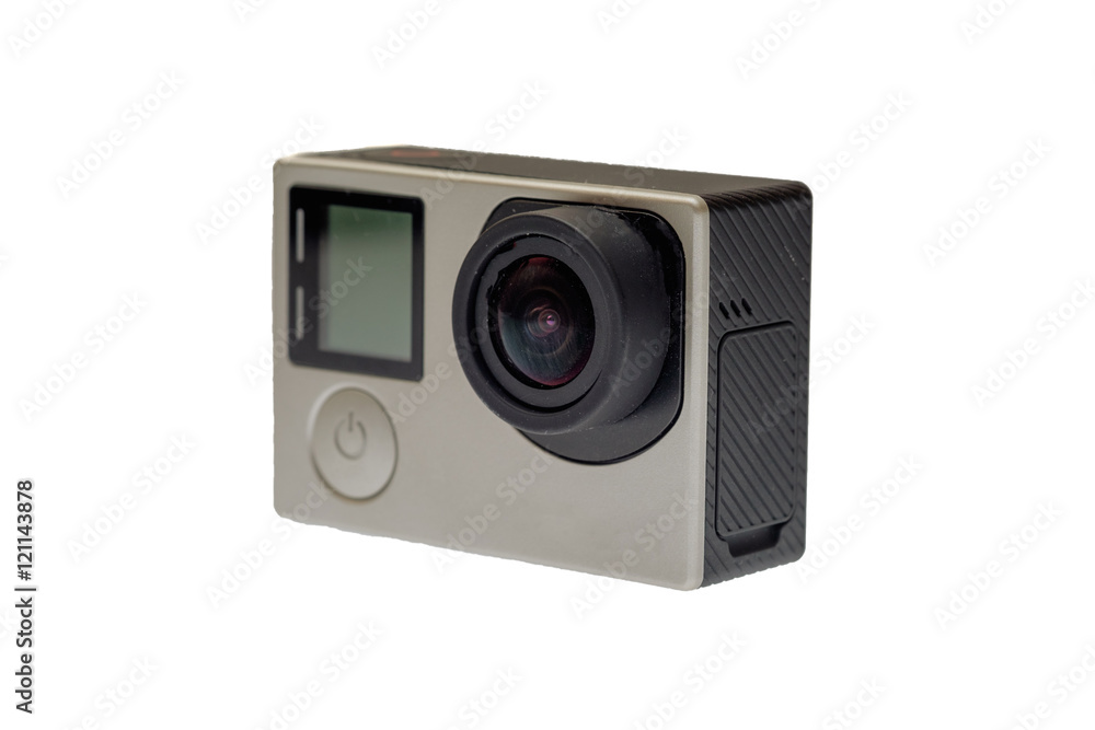 Action Camera on a white background.