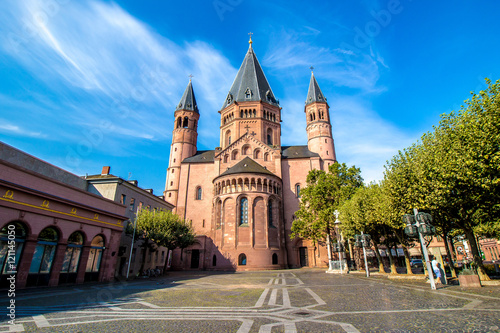 St. Martin's Cathedral in Mainz, Germany photo