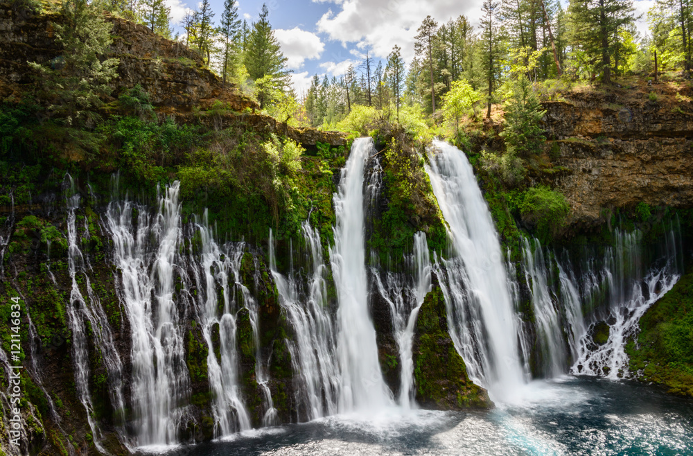 Obraz premium Burney Falls