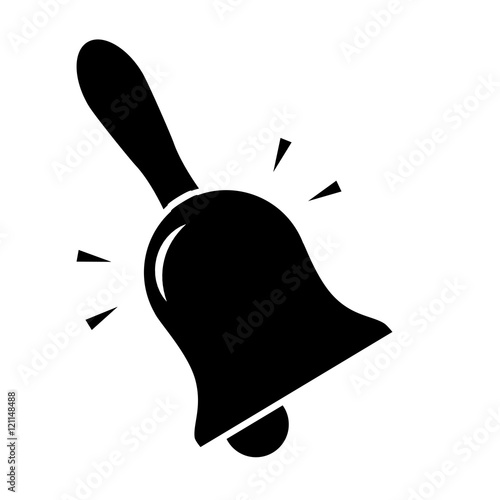 Bell vector icon.