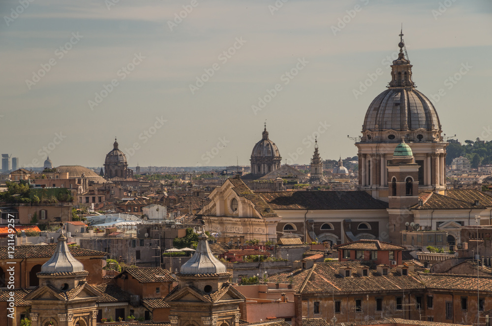 Rome is full of many beautiful and historical buildings and architectural detail