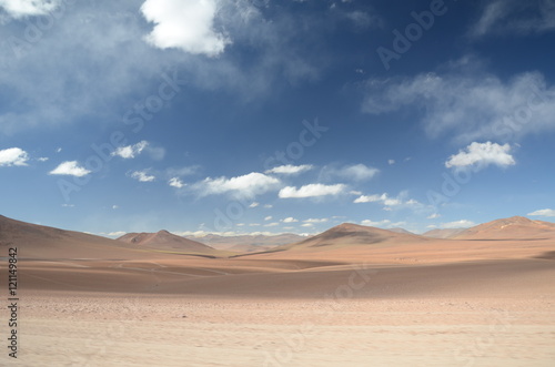 Wide, empty Altiplano Bolivia